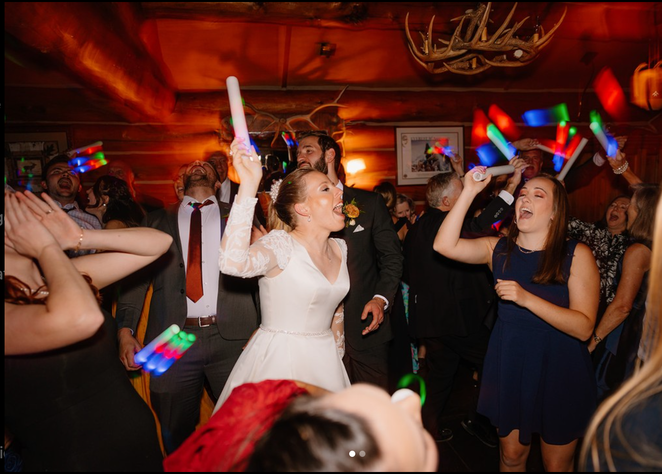 Wedding DJ performing at Denver reception